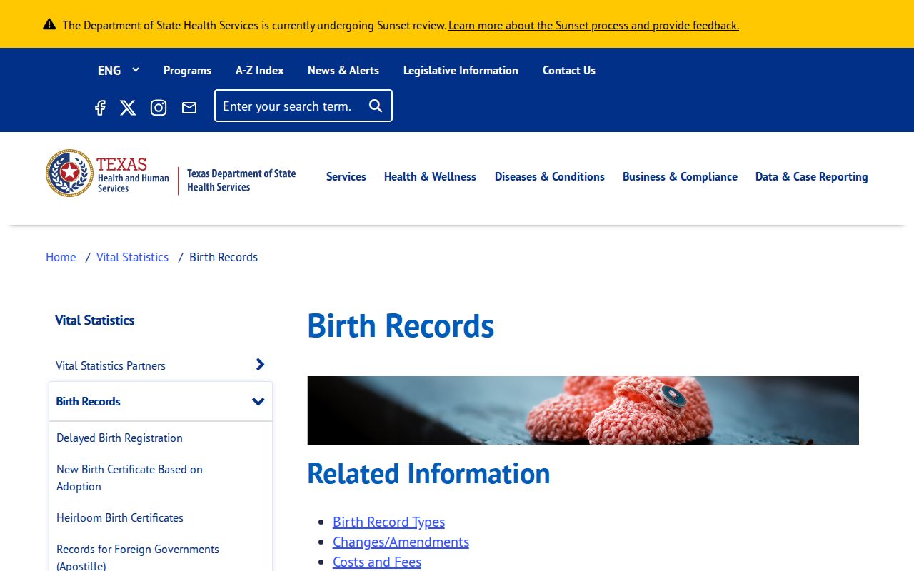 Midlothian residents directory Texas vital records ordering